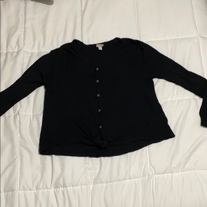 Button up sweater